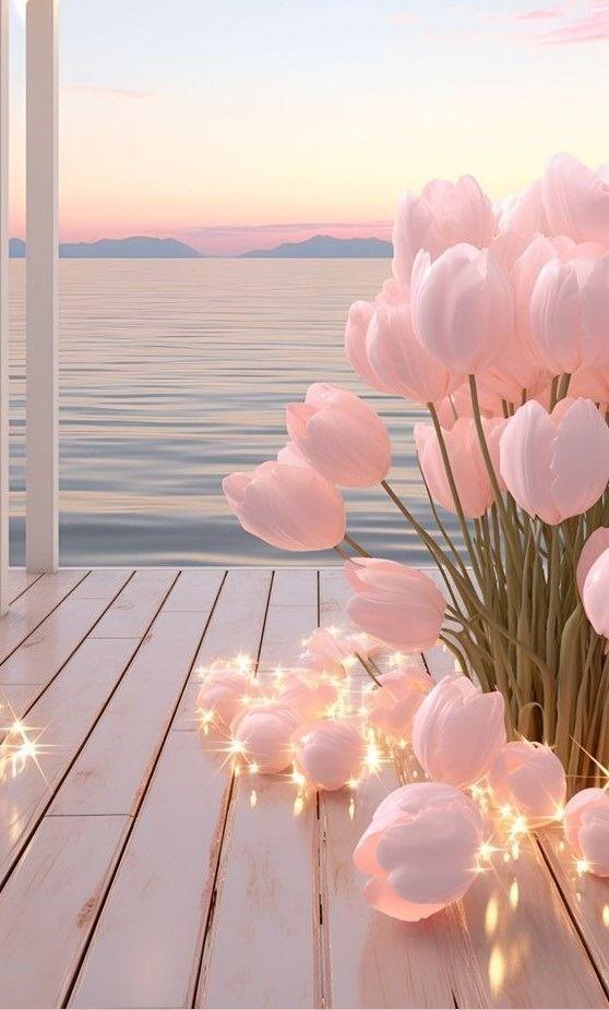 Sunset Serenade Floral Symphony